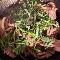 クックLPRA40☆'s cooksnap of when they made 大葉香る牛肉と舞茸のバター醤油ソテー.
