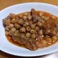 となかいとなこ's cooksnap of when they made 豚肩ロース肉とひよこ豆のトマト煮.