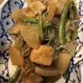 Karikari苺's cooksnap of when they made 大根と糸こんにゃくのオイスターソース煮.