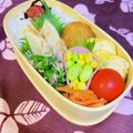 YU-ZEN's cooksnap of when they made レンジ1分！枝豆コーンのバター醤油☆弁当.