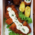 最高ﾋﾟｰﾏｿ's cooksnap of when they made お弁当に「市松模様のちくわきゅうり」.