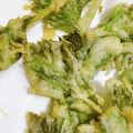 柊＿＿'s cooksnap of when they made セロリの葉の天ぷら.