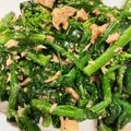 クック97DC51☆'s cooksnap of when they made 菜の花の胡麻ツナ和え。.