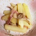 大人マルコ's cooksnap of when they made あともう一品って時にじゃがベーコンしめじ.