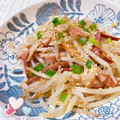 オウジリリノエ's cooksnap of when they made もやし焼豚。レンジで簡単！.