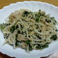 55才のおじさん's cooksnap of when they made 超簡単！レンジ3分で完成♪無限もやし.
