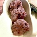 あまのぽむ's cooksnap of when they made 手づかみ離乳食♡豆腐ハンバーグ.