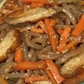 やえまりも's cooksnap of when they made つきこんにゃくのきんぴら.