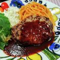 在宅勤務のおじさん's cooksnap of when they made 喫茶店ランチ風！ハンバーグスパゲティ〠.