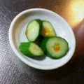 ゆっかka's cooksnap of when they made きゅうりの漬物にラー油＆ゴマ油でピリ旨.