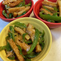 yu228's cooksnap of when they made さつま揚げで☆青椒肉絲風.