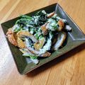 かわゆう1211's cooksnap of when they made ほうれん草とちくわのクリームチーズ炒め.