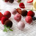 ♪しんちんぐ～♪'s cooksnap of when they made ストロベリーチーズトリュフ.