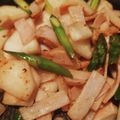 yucca★720's cooksnap of when they made 美味しい！カブとベーコンのガーリック炒め.