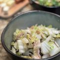 saki1010's cooksnap of when they made 白菜とハムのもりもりサラダ.