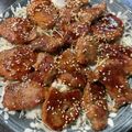 ＭＩ−ＳＡＮ's cooksnap of when they made 柔らかい♪豚ヒレ肉のガーリック照焼.