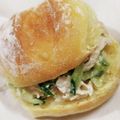 しーくれっと・らいふ's cooksnap of when they made サラダチキンとキュウリの朝たんトースト.