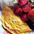 くりしぃ's cooksnap of when they made 時短、簡単、ハムとチーズのオムレツ.