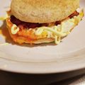 cocosweet's cooksnap of when they made 朝食、ランチに！イングリッシュマフィン♡.