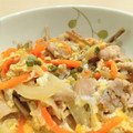 イエローバード's cooksnap of when they made ☆豚バラと人参ゴボウのふわとろ卵とじ☆.