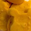 chiko♫'s cooksnap of when they made 離乳食後期♡HMでにんじん蒸しパン.