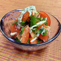 島子☆'s cooksnap of when they made ☆簡単あと一品おかず☆トマトのしらす和え.