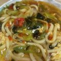 リオブ's cooksnap of when they made そうめん☆酸辣湯麺.