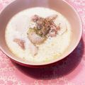 クレイプメートル's cooksnap of when they made ☆里芋＆鶏肉☆粉チーズ入りミルクスープ.