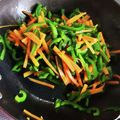 ぱんちゃん0526's cooksnap of when they made にんじんとピーマンの簡単★塩きんぴら.
