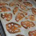 kinako10's cooksnap of when they made オーブンで！レンコンチップ☆.