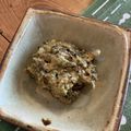 糠に釘入れたら's cooksnap of when they made わらびの味噌たたき！.