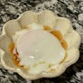 にことん's cooksnap of when they made レンジDE“旅館の”温泉たまごのたれ.