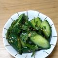みぃくんのママ's cooksnap of when they made カンタ～ン★きゅうりと大葉の浅漬け.