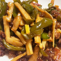 sirokumam's cooksnap of when they made 簡単！本格チンジャオロース！青椒肉絲♡.