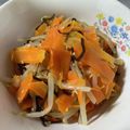 さっちゃん♡♡♡'s cooksnap of when they made レンジで☆人参と塩昆布和え〜お弁当にも.