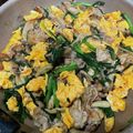 み〜や's cooksnap of when they made 餃子の王将風・肉と卵の炒り付け.