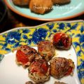 GoGo島みかん's cooksnap of when they made 豚肉巻きトマト串.