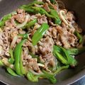 ぷーき's cooksnap of when they made しめじピーマン豚肩ロースの中華炒め.