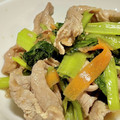 micaxx's cooksnap of when they made 豚肉と小松菜の甘辛炒め.