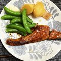 aaikoo's cooksnap of when they made 簡単！鮭の醤油バター照り焼き.