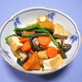＠迷子＠'s cooksnap of when they made かぼちゃとがんも（厚揚げ）の煮物.
