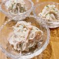 nakamucchi's cooksnap of when they made 大根とカニカマのツナサラダ.