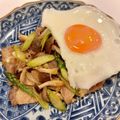悠LOVE航's cooksnap of when they made 豚肉とアスパラのこってりスタミナ炒め❤️.