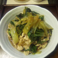 姫☆彡's cooksnap of when they made 小松菜と豚肉のごま油炒め.
