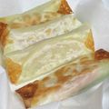yummy?'s cooksnap of when they made ピーマン・ハムチー餃子巻き.
