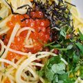 クック9QB5UV☆'s cooksnap of when they made ✿いくらと大葉のパスタ✿.