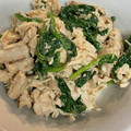 msk0530's cooksnap of when they made ササミとほうれん草の胡麻マヨ和え.