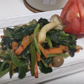 fu♪♪'s cooksnap of when they made ☆ほうれん草ときのこの和風炒め☆.