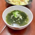 Superlittleboo's cooksnap of when they made ほうれん草のわかめスープ.