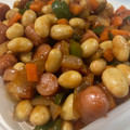 かなじぇい's cooksnap of when they made 栄養満点！大豆とウインナーの簡単炒め☆.